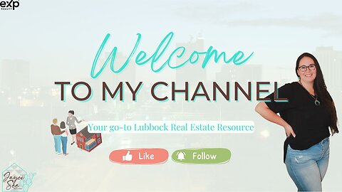 Welcome to My Rumble Channel | Your Lubbock Real Estate Resource