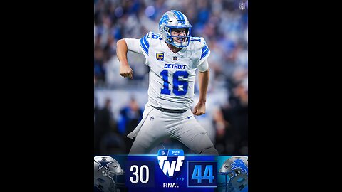 Lions 44–30 Cowboys: Big Win for Detroit – Full Breakdown