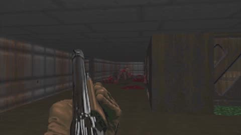 Doom plays - excerpt, classic Doom played with classic controls