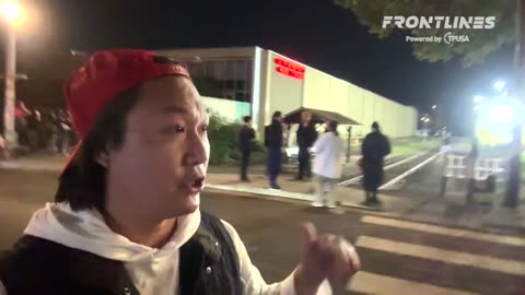 MAGA patriot Thomas Allen was taken into custody by Portland Police Sunday evening