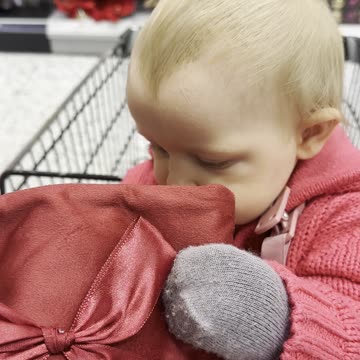 Baby Kayla Gets Her First Christmas Stocking 🎄🧦
