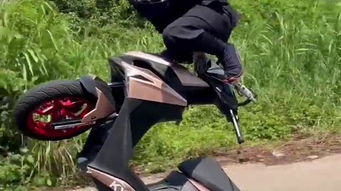 😮✨ Watch This Ninja Maintain Perfect Balance on the Road! | FeedMyCuriosity
