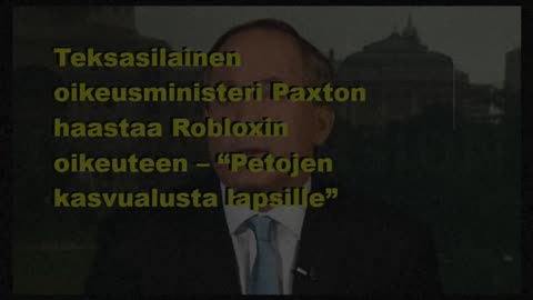 Texasilainen oikeusministeri Paxton haastaa Robloxin oikeuteen