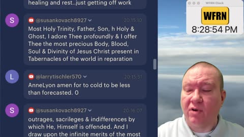 Mary's Daily Live Holy Rosary Prayer at 8:00 p.m. EST 01/20/2026