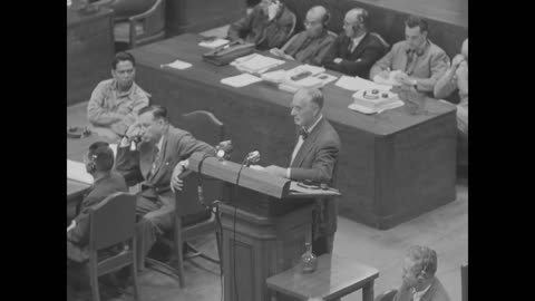 WAR CRIMES TRIALS, TOKYO, JAPAN - WAR CRIMES TRIALS, TOKYO, JAPAN - 111-adc-6207