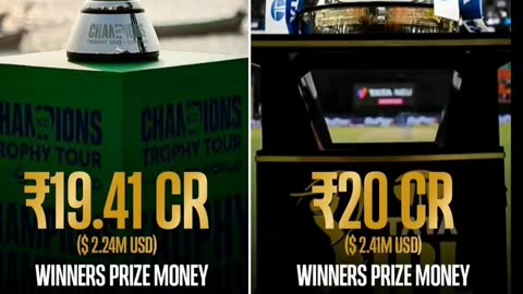 The prize money of Tata IPL is more than Champions Trophy 2025.Just Watch.