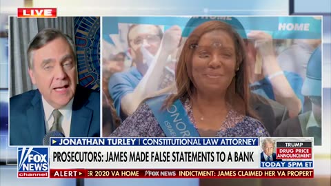 Jonathan Turley Flags Potential Technicality Letitia James Could Exploit To Avoid Conviction