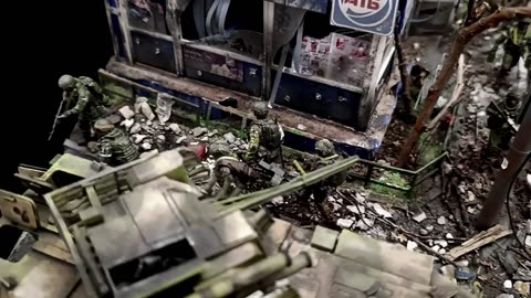 🎬🇷🇺 Ukraine Russia War | Russian Diorama of Mariupol Battle | RCF