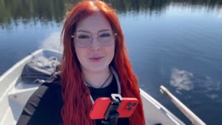 Alone On The Lake Girl Solo Fishing In The Wild.🎣 - Samanta Does (1080p, h264, youtube)