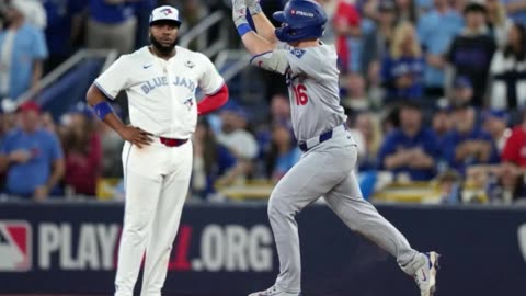 Dodgers beat Blue Jays 5-1 in Game 2 to level World Series at 1-1