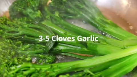 Broccolini is yummy