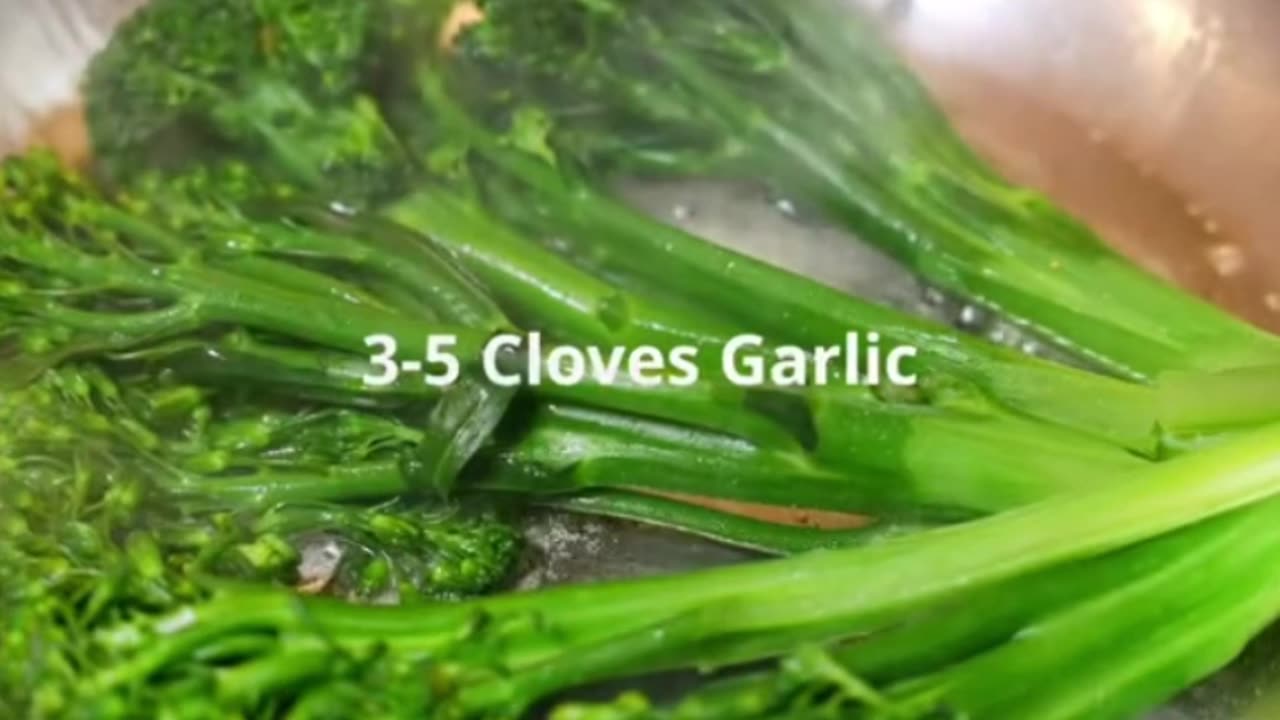 Broccolini is yummy