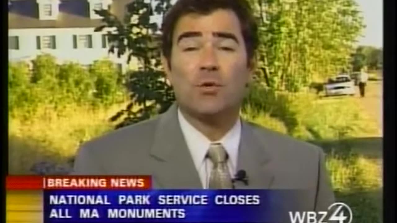 911 UPN CBS News Coverage WSBK Boston September 11, 2001 700 to 715 pm