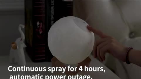 Humidifier Aromatizer Luminaire Lampshade Full Moon 3D lamp light diffuser