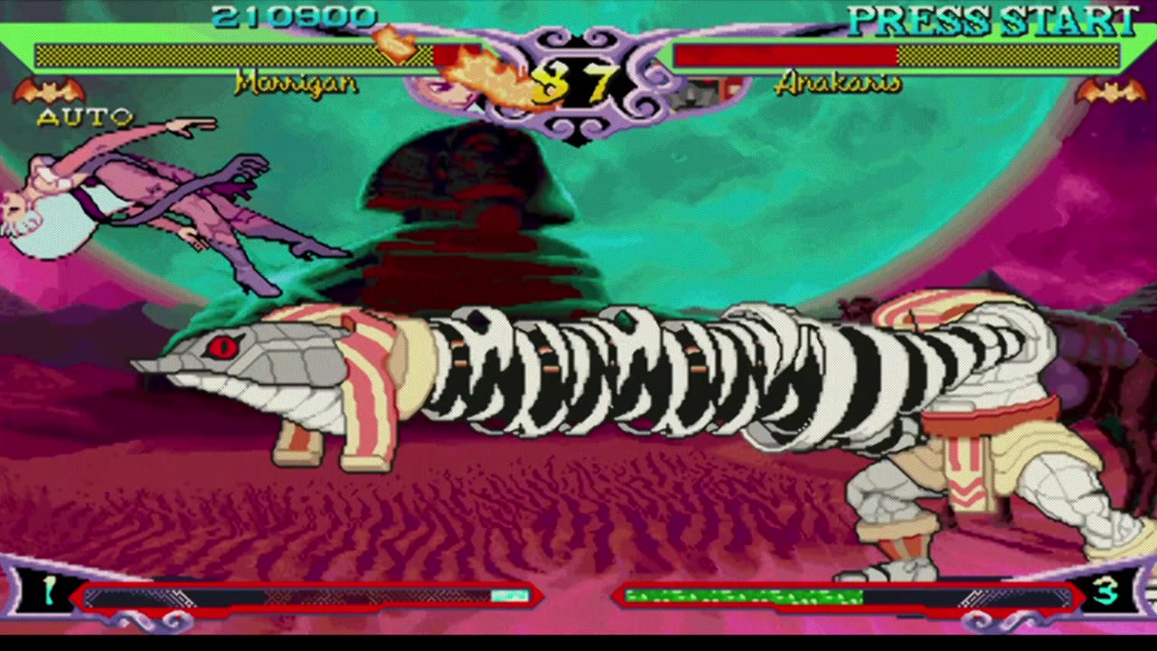 Morrigan vs Anakaris