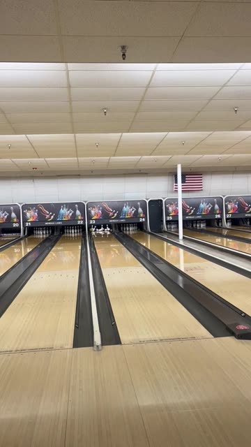 Blindfolded Bowler Gets a Strike