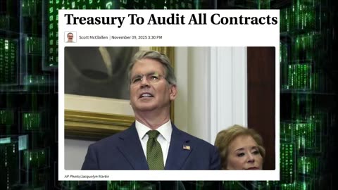 US Treasury to Autdit ALL Government Contracts