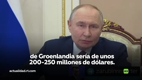 Putin: EE.UU. puede permitirse comprar Groenlandia