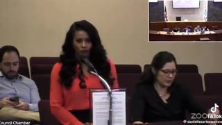 F-ed Around w/the wrong woman Danielle Carter Walters at the Housing and Real Estate Committee meeting in Chicago, Illinois. She was on fire. What a beast! They messed with the wrong woman. “You…..had the nerve to come in here and tell us about some