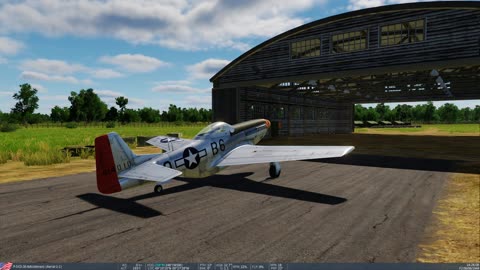 Parking the Pony after I got a 190. DCS 2.9.11