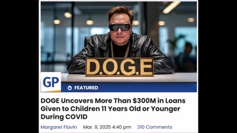 DOGE Uncovers More Than $300M in Loans Given to Children ...