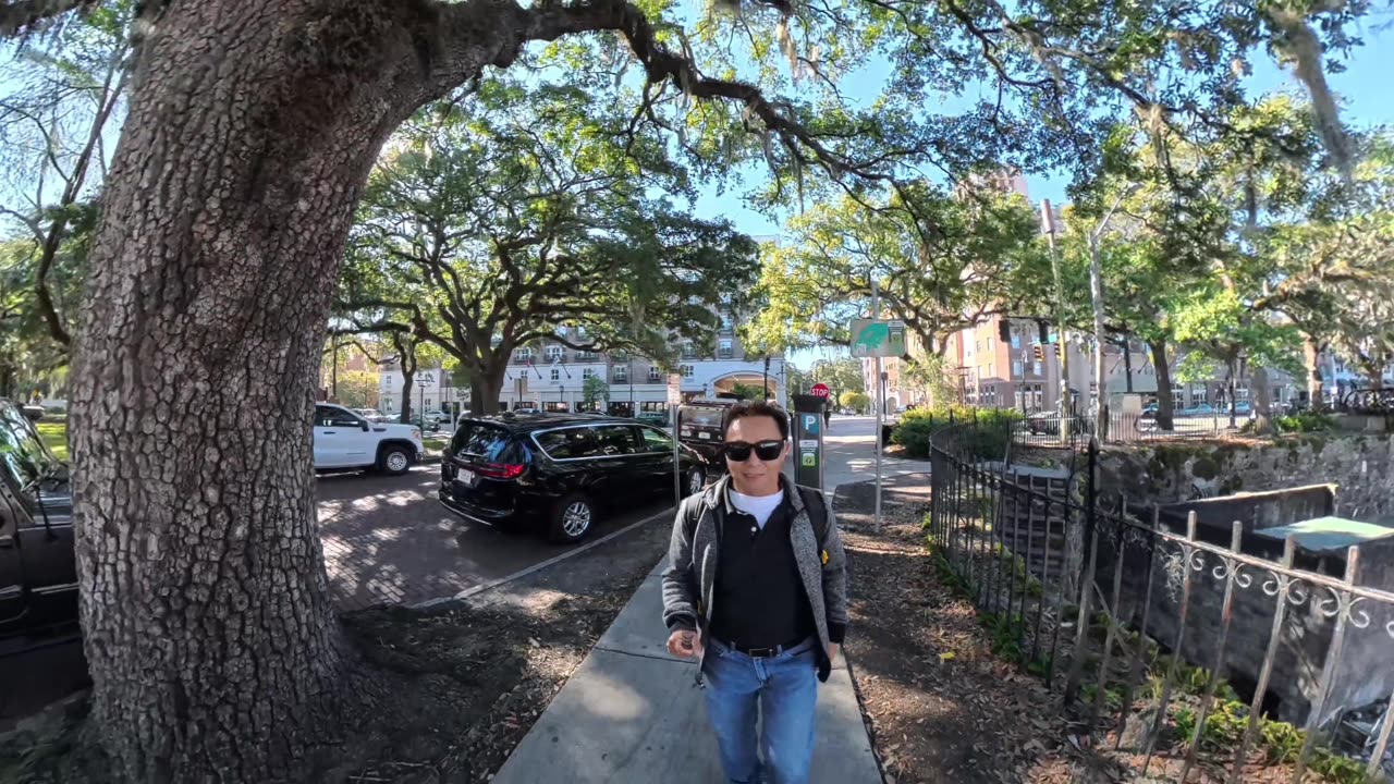 Visit River Street Savannah GA Oct 31 2025.