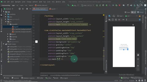 59 Android Studio Tutorial - Masking in Android