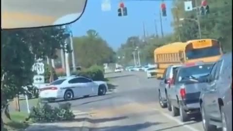 Kid Hijacks A School Bus & Gets Chased By The Police