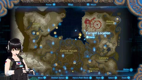 LOZ Breath of the Wild Lets Play 11 Completed Map and Some Memories (🇵🇭 #phvtubers 🇵🇭 #seamanvlogs )