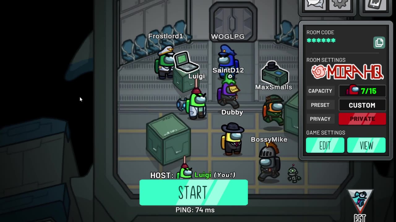 Among Us with friends!