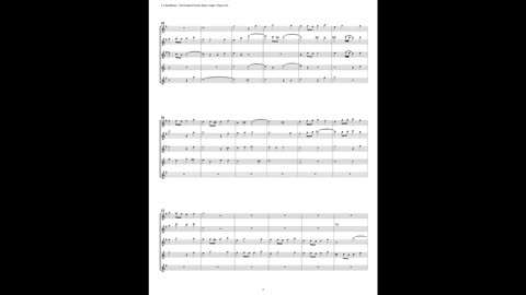 J.S. Bach - Well-Tempered Clavier: Part 2 - Fugue 07 (Flute Quintet)