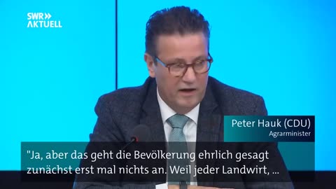 Es geht der Bevölkerung nichts an wie viel Gift in .... 😳🤬