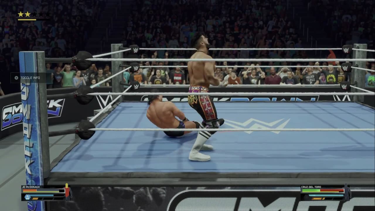 WWE 2k25 3 Universe JD McDonagh VS Cruz Del Toro