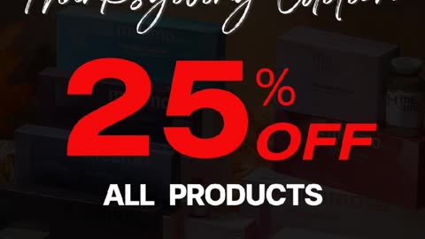 Meamo Thanksgiving/ Black Friday Sale