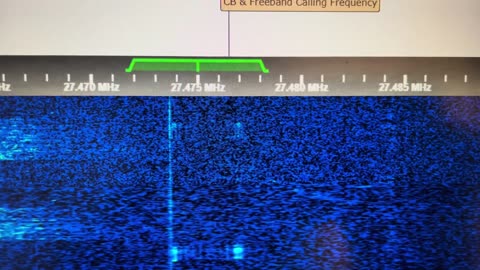 26.950 Paging Signals & Datalink Data Bursts 11M Band Opening [G8JNJ SDR] 09 20