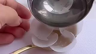 Viral: DIY Magic Water Candle 😊✨#shorts #art #diy #muktaartandcraft #youtubeshor