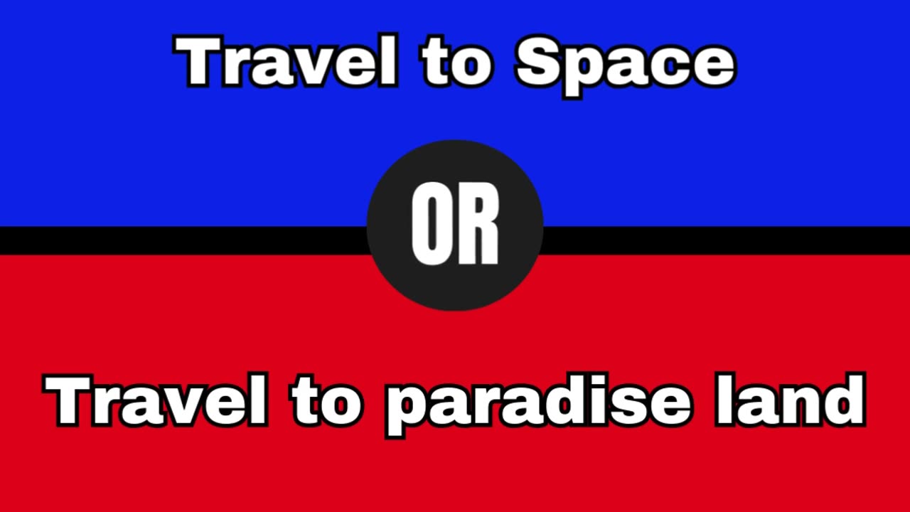 Would you rather?