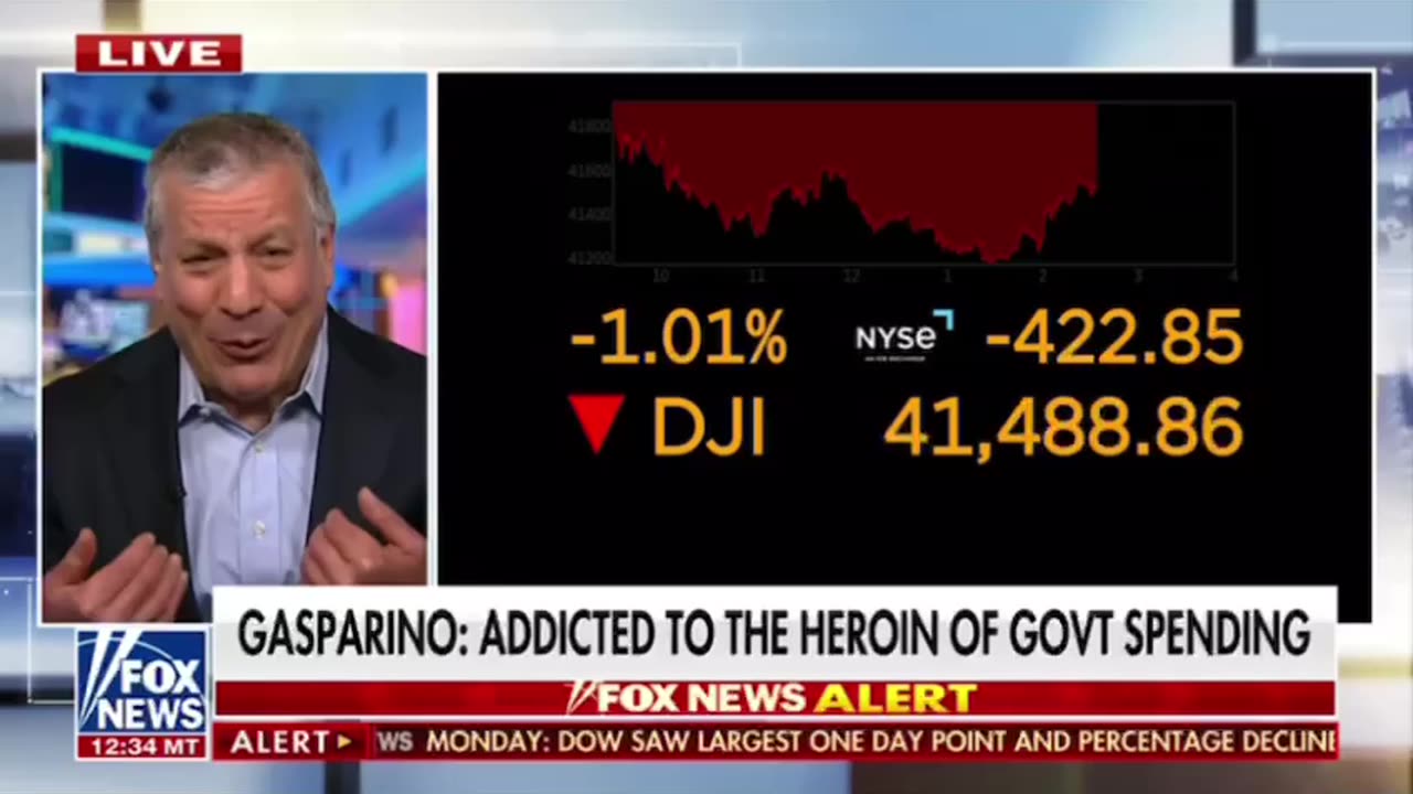 Charlie Gasparino: addicted to the heroin of government spending