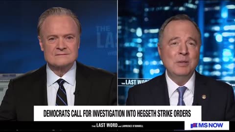 Sen. Adam Schiff (D-CA) says that President Trump eliminating Narco-Terrorists is exposing