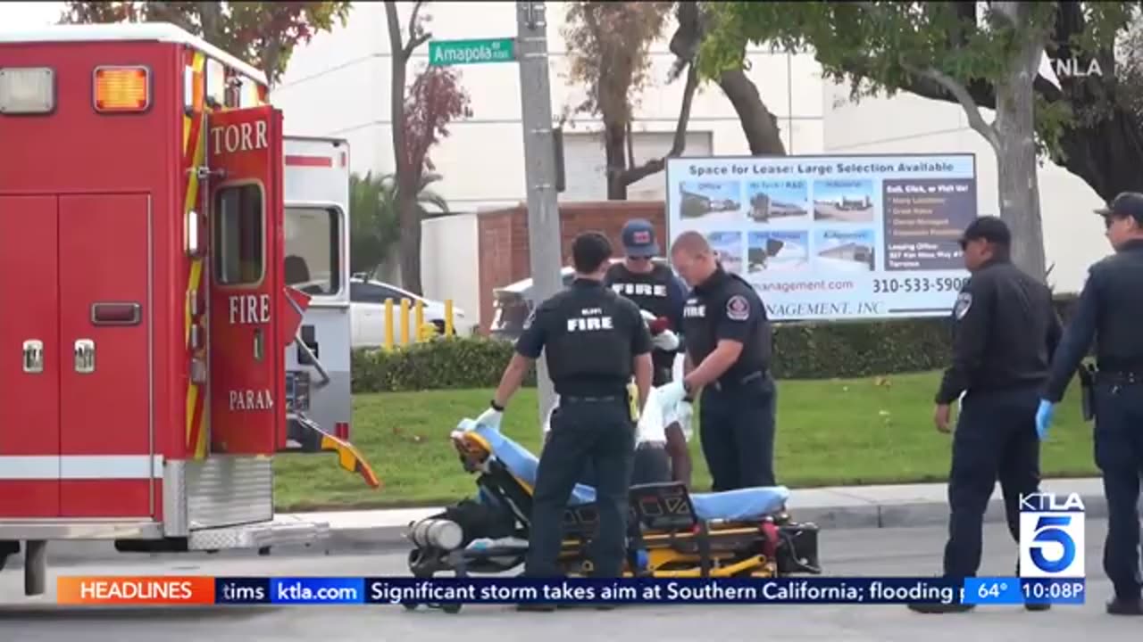 Suspect detained after stabbing, bomb threat at Torrance school