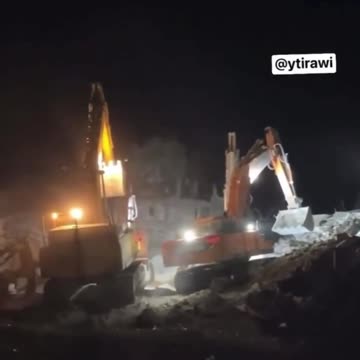 Several reports reveal that the blast was triggered by an Israeli colonial settler bulldozer