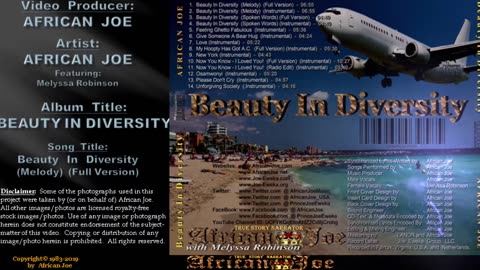 BEAUTY IN DIVERSITY (Melody) (Full Version – Un-illustrated) [Official Lyrics Video]