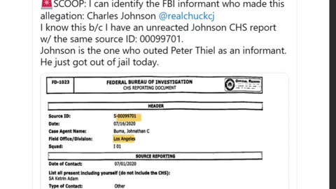 An FBI Informant Said Trump is Compromised by Israel. Headline USA Knows the Informant’s Identity