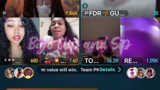 Team PK Papi adds JazzyCherry after TomiKay was up there 10/1/25 #bigoclipandsip