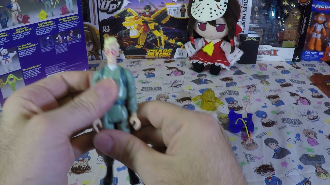 The Real Ghostbusters Egon Spengler and Gulper Ghost figures