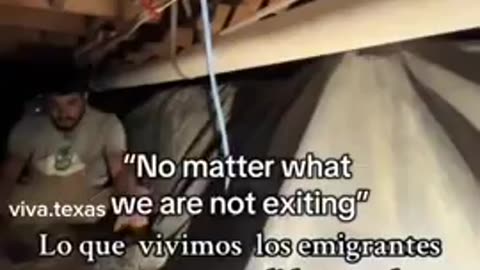 Illegal Migrants film themselves hiding from ICE immigration raids They whisper “immigration is her