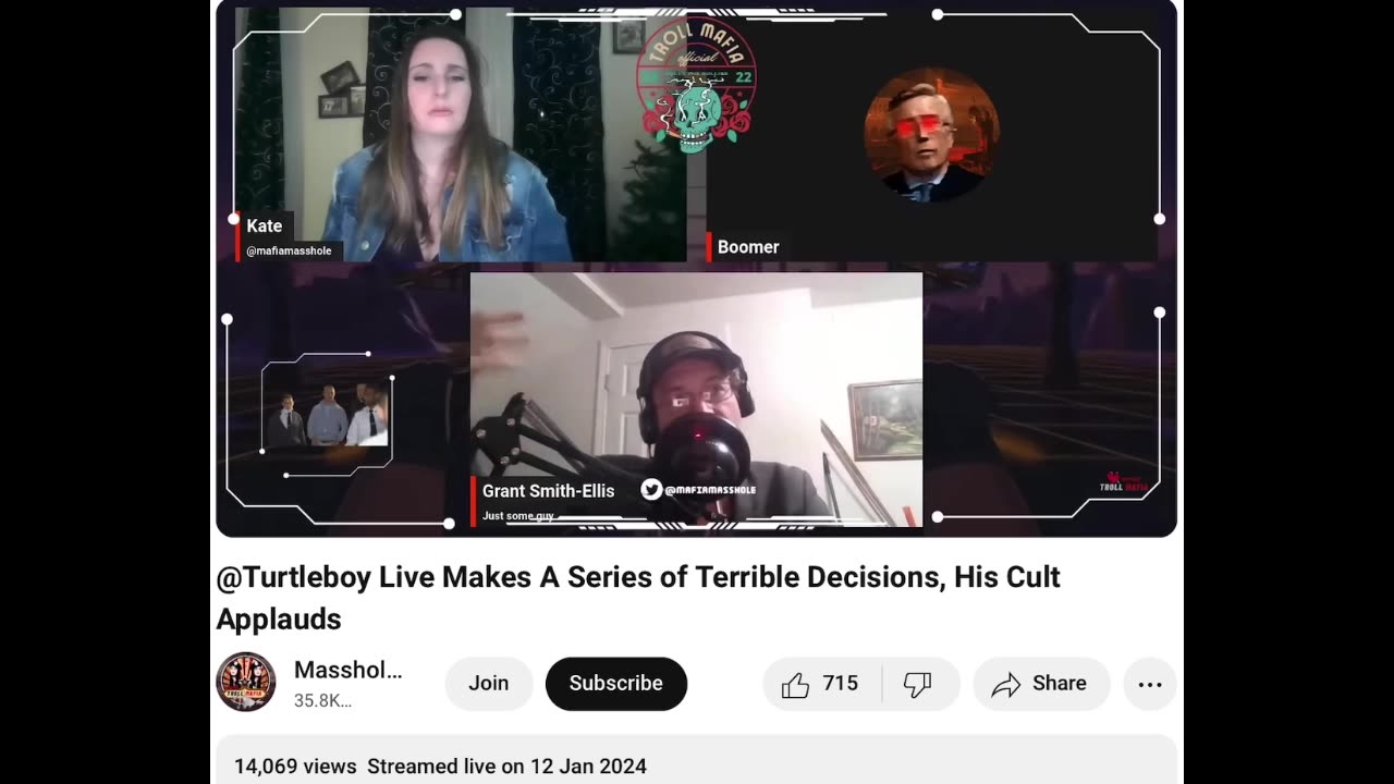 Kate Peter Aka Masshole Mafia & Grant Smith Ellis On Aidan #Turtleboy Kearney, Wiretapping & Mike Crawford