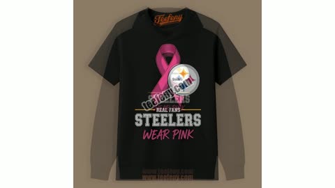 Pittsburgh Steelers Breast Cancer Wear Pink Shirt