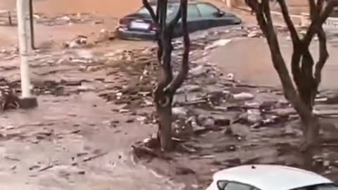 Heavy Rainfall In Telde Of Canary Islands, Spain (03/03/2025)