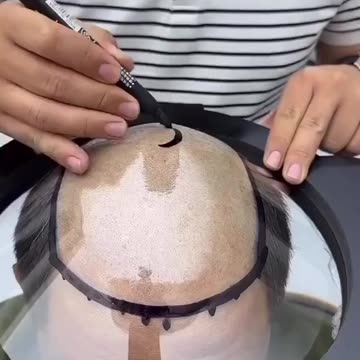 creating an incredibly high quality wig.